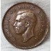 NEW ZEALAND 1943 . ONE 1 PENNY . ERROR . PLANCHET FLAW